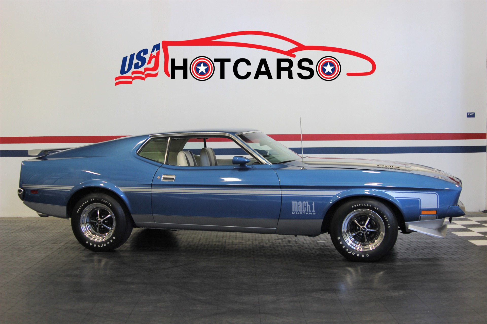Details About 1971 Ford Mustang Mach 1 429 Scj